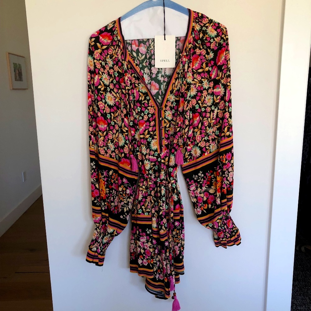 Floral Romper by Spell - NWT